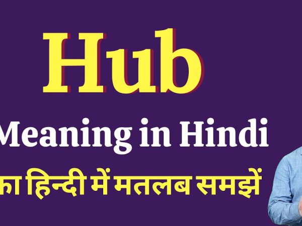 Hubs Meaning in Hindi