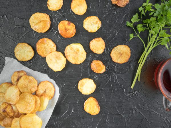 Sliced Potatoes in Air Fryer