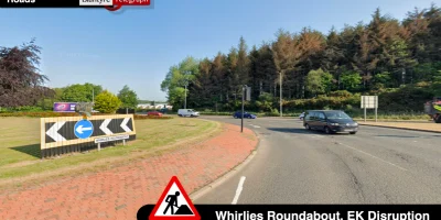 Whirlies Roundabout Closure
