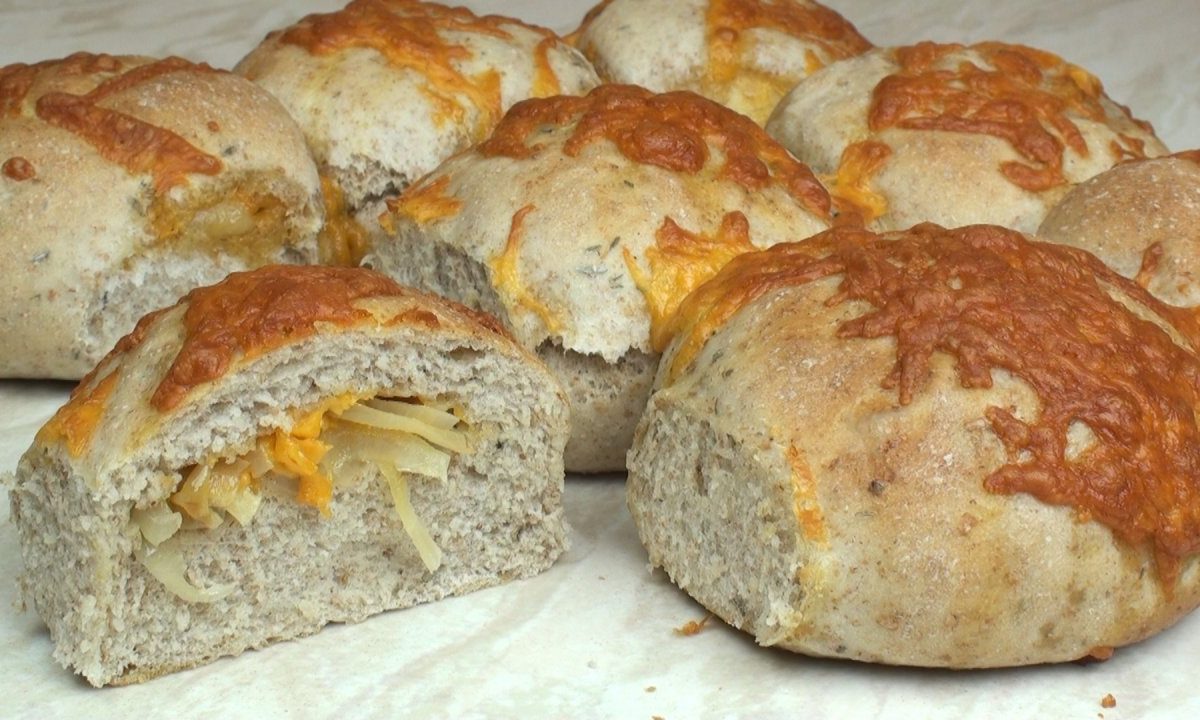 cheese and onion rolls