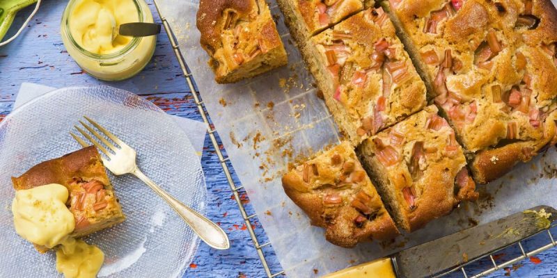 mary berry rhubarb cake