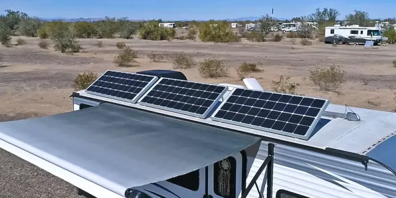 Caravan Solar Panel Kit