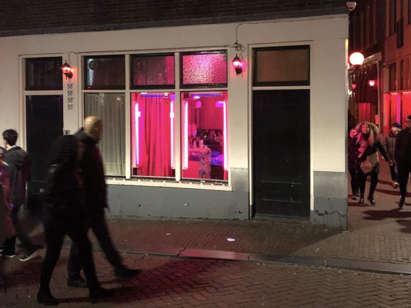 Amsterdam Red Light District Windows