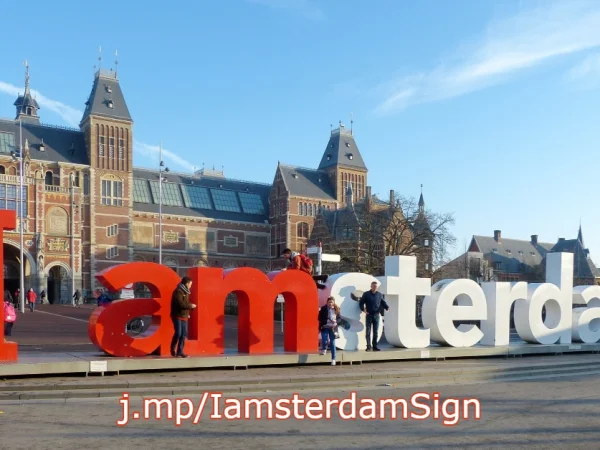 I Amsterdam Sign Location