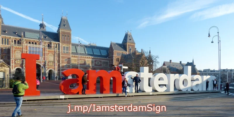 I Amsterdam Sign Location