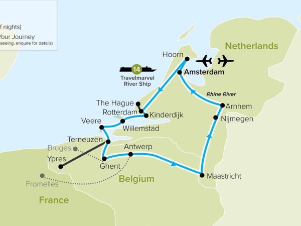 Belgium to Holland