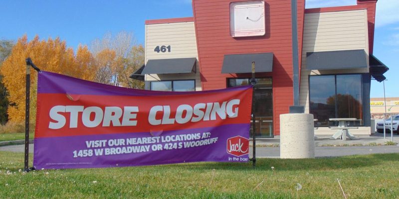 Jack in the Box Closing