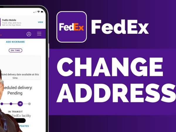 FedEx Change Address