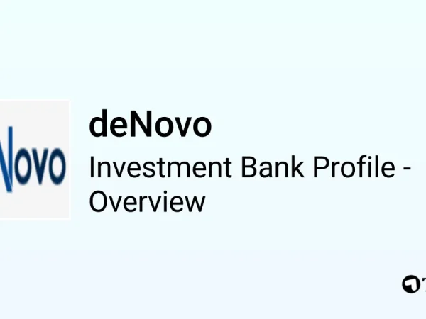 De Novo Bank