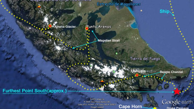 Cape Horn Map