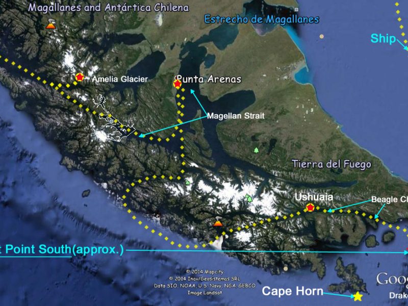 Cape Horn Map