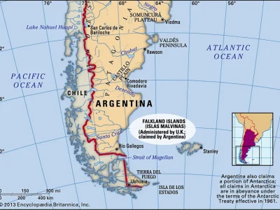 Falkland Islands Map