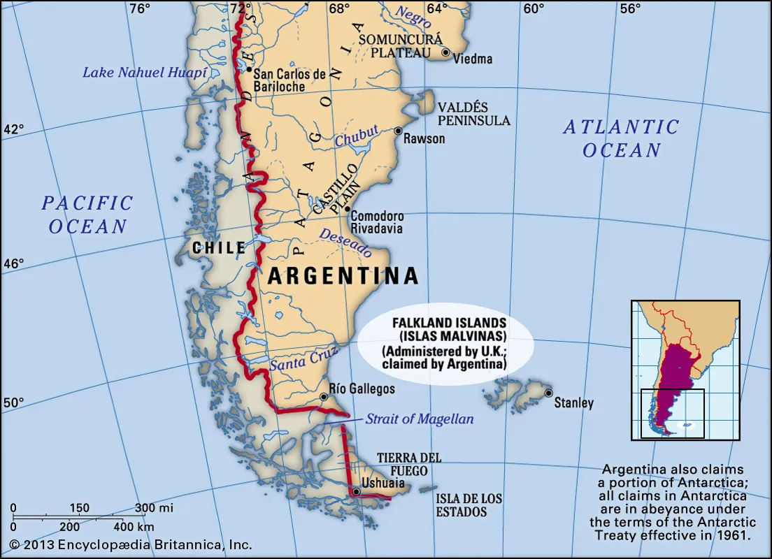 Falkland Islands Map