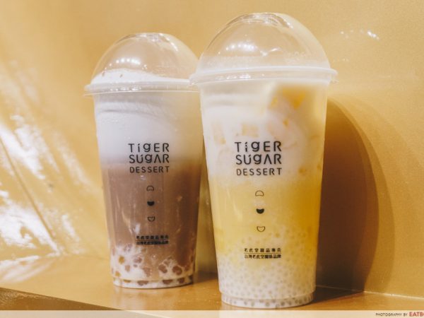 Tiger Sugar Menu SG