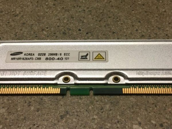 Rambus Inline Memory Module