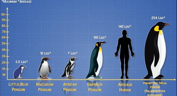 Emperor Penguin Next to Human