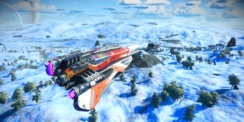 No Man’s Sky One of My Expedition Ships