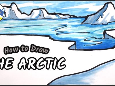 An Arctic Biome Drawing