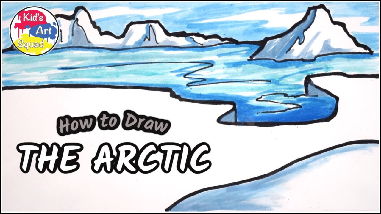 An Arctic Biome Drawing