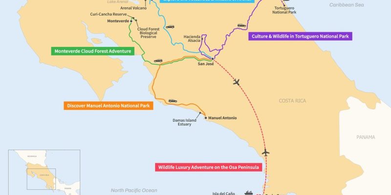 4 Days in Costa Rica Itinerary