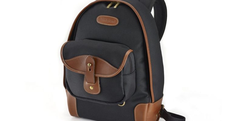 Black Canvas Rucksack Backpack