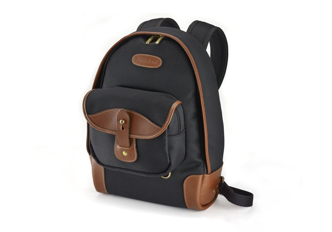Black Canvas Rucksack Backpack