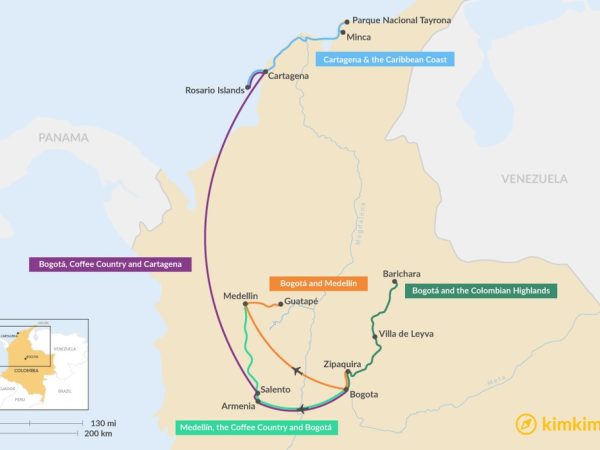 Colombia Itinerary 7 Days