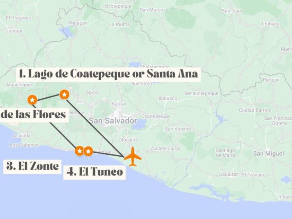 El Salvador Itinerary