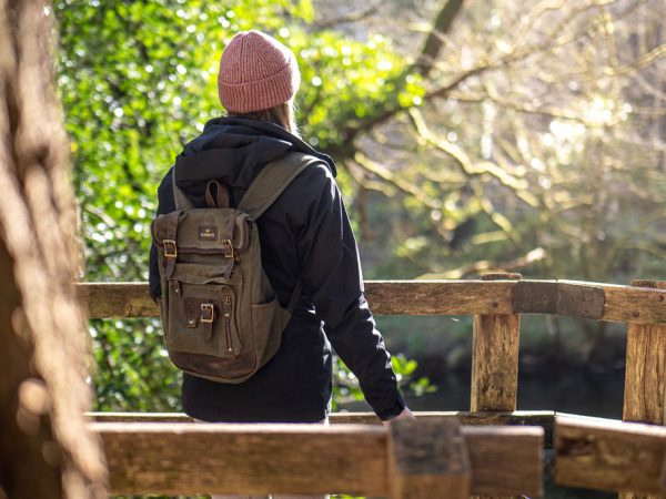 Khaki Backpack
