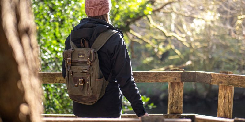 Khaki Backpack