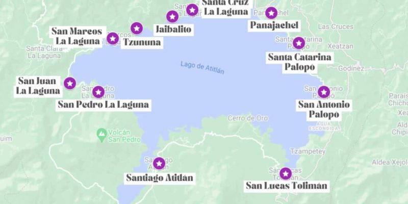 Lake Atitlan Towns