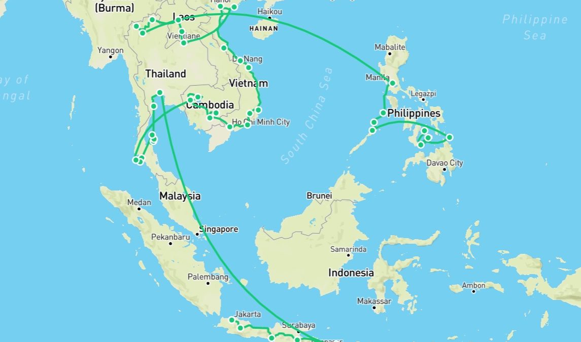 Southeast Asia Itinerary