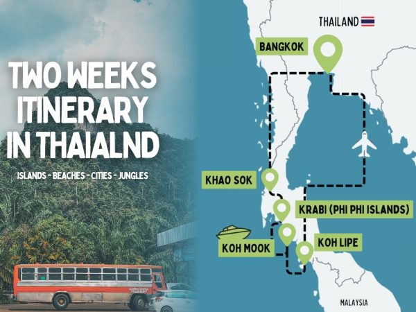 Thailand Travel Itinerary 2 Weeks
