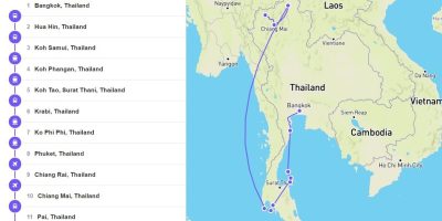 Thailand Trip Planner