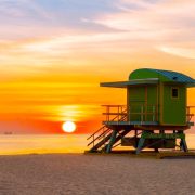 Warm Beaches in February USA