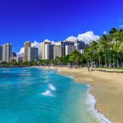 Warm Places in US in February