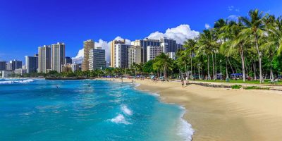 Warm Places in US in February