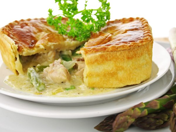 Chicken and Asparagus Pie