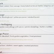 Erst Menu