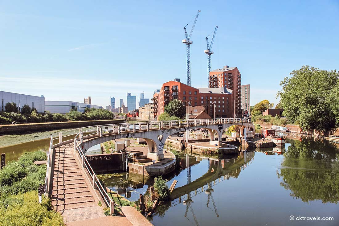 Places in East London UK