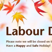 Labor Day Closed