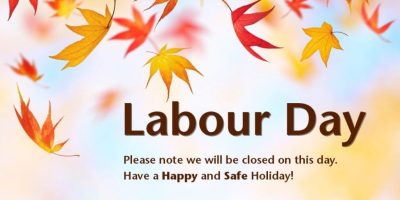 Labor Day Closed