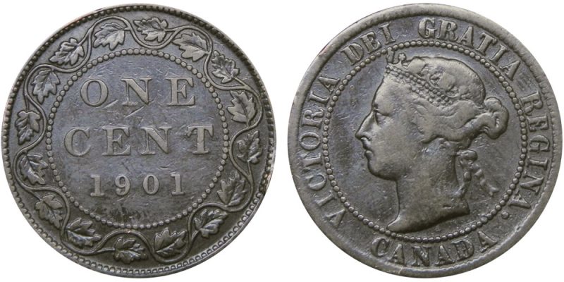 Canadian One Cent Coin Values