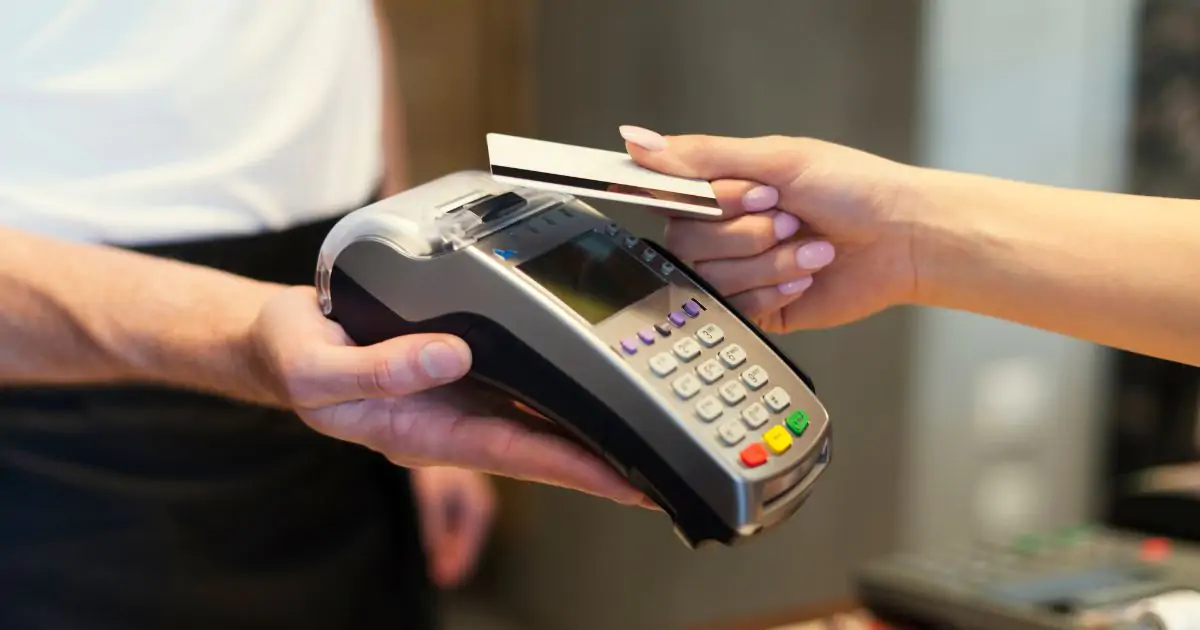 Credit Card Processing Machine