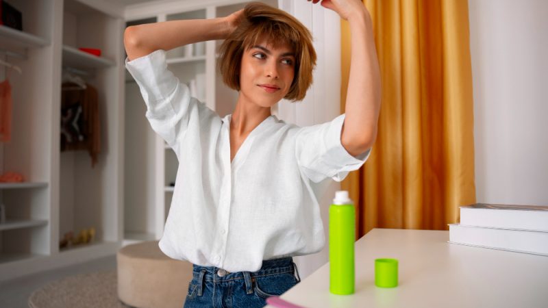 Can I Dye My Hair With Product in It
