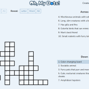 AI Learning Model Crossword