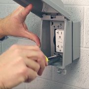 weatherproof outlet box