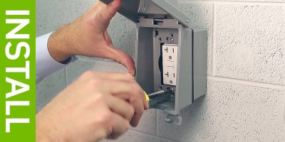 weatherproof outlet box