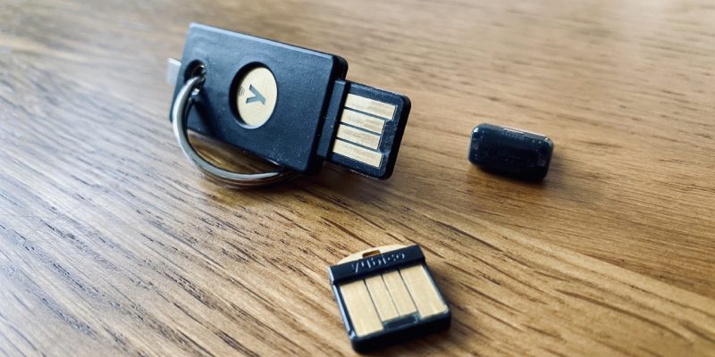 yubikey try creating a pin that's more complex
